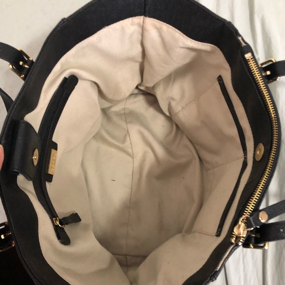 Saks Fifth Ave BLACK Label tote/shoulder bag - Picture 5 of 8